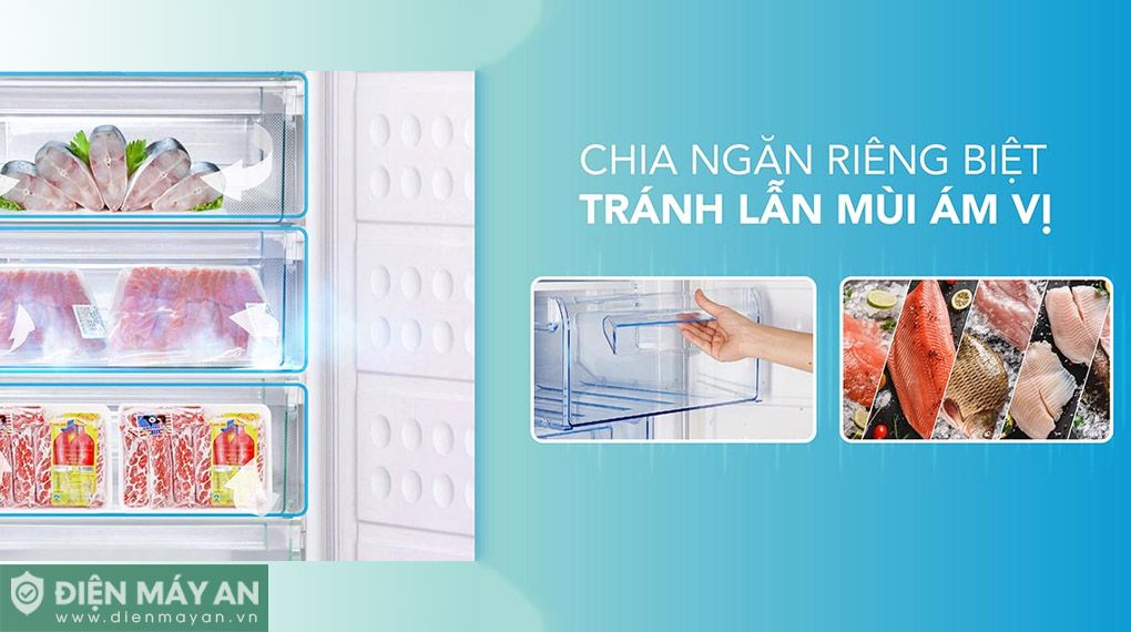 Tủ đông đứng Hòa Phát 106 Lít HPF UAH6106